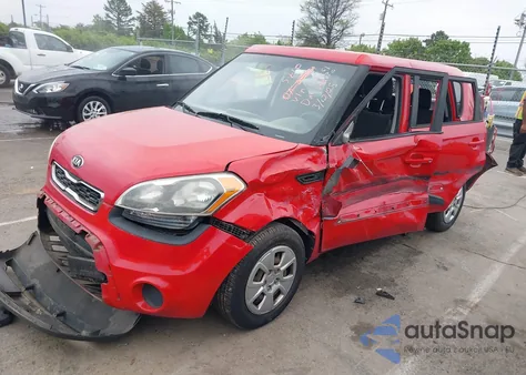 2013 Kia Soul из США, поврежденный, VIN KNDJT2A58D7613661